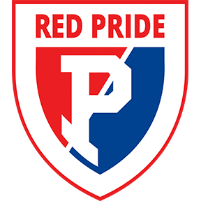 Plainfield Red Pride Embroidered Logo