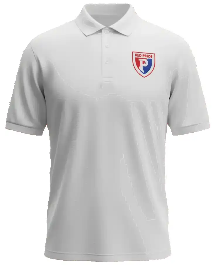 plainfield red pride polo