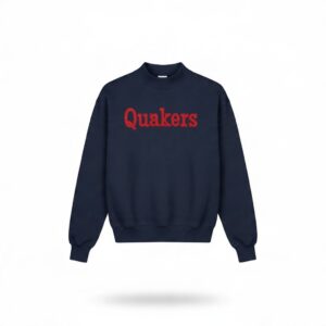 Plainfield Quakers TriDri Women's Embroidered Mock Neck Sweatshirt
