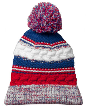 Plainfield Quakers Sport-Tek Pom Pom Team Beanie